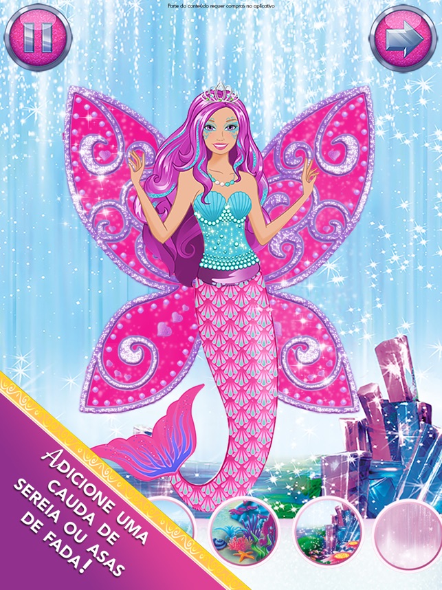 Visual Mágico da Barbie na App Store